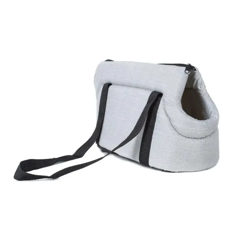 Cat Carriers Portable Pet Travel Handbag Dog Carrier Bag With Zipper Semi-Enclosed Carrying For