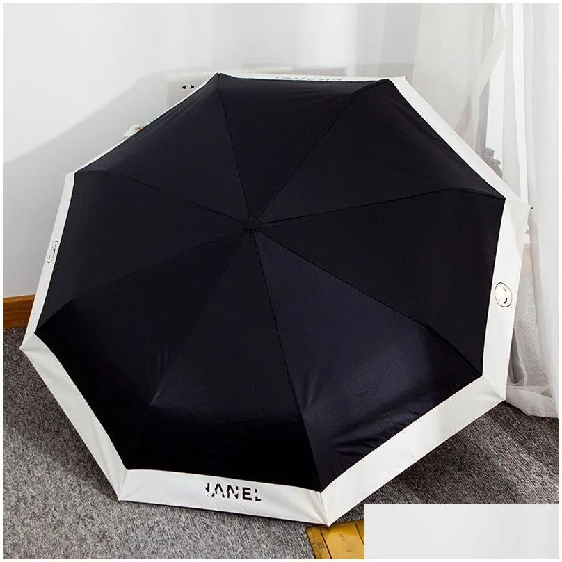 luxury windproof umbrella automatic sun rain umbrellas folding designer umbrella