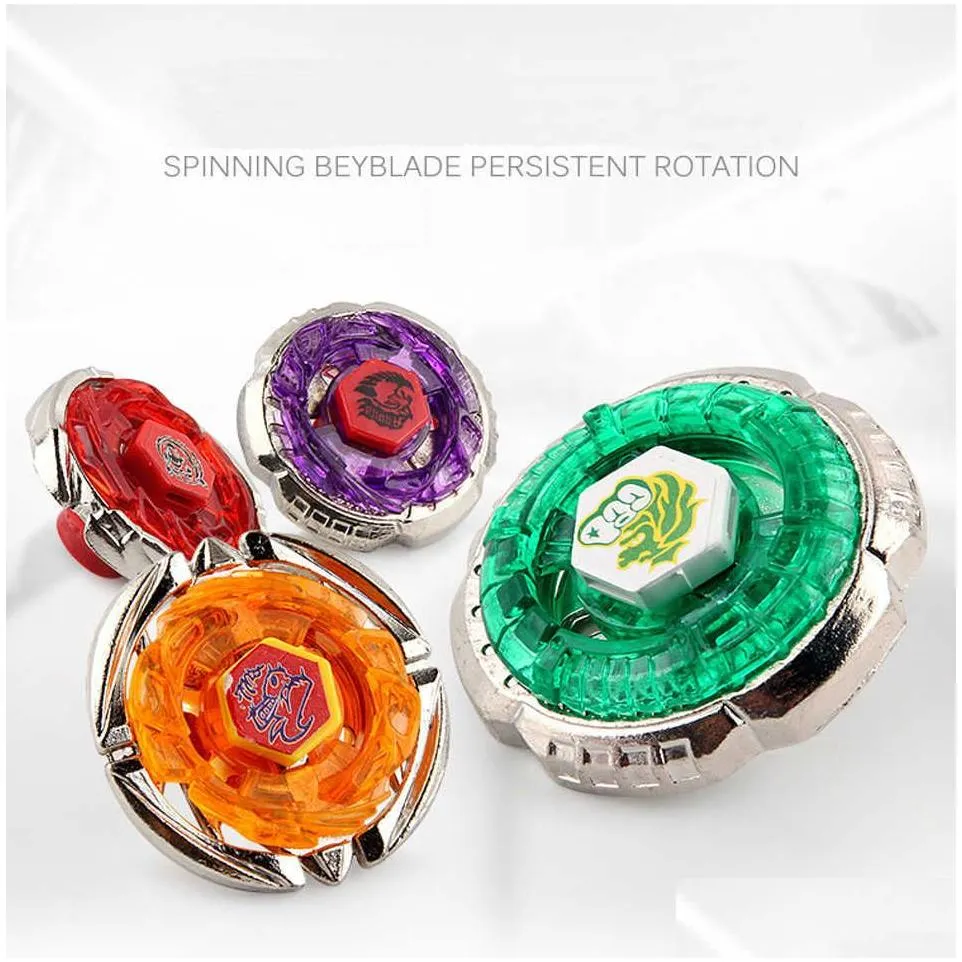 Beyblades Metal Fusion Toys For Sale 4D Spinning Toy Set Beyblades brust with Dual Launcher Hand Child gift 210923