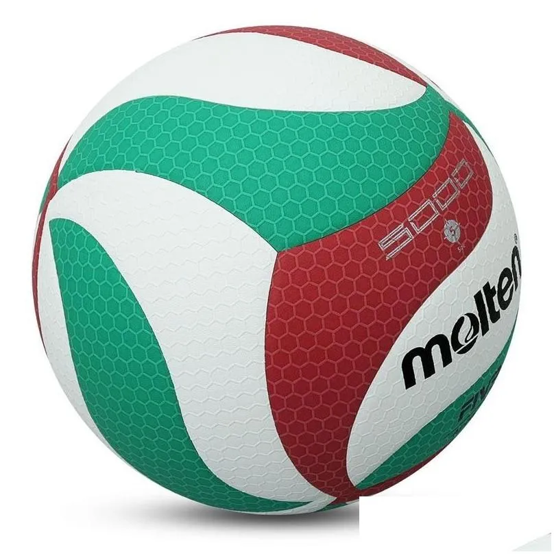 balls professional highquality pu leather volleyball outdoor indoor training competition standard beach 230313