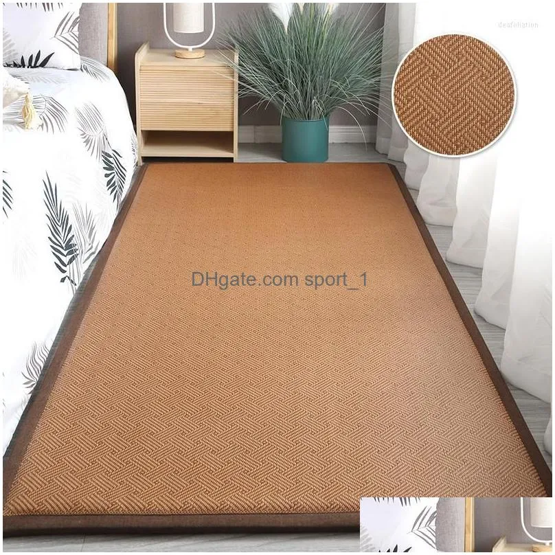 carpets summer laying the floor sleeping mat artifact rattan mattress home bedroom cool mats cushion tatami