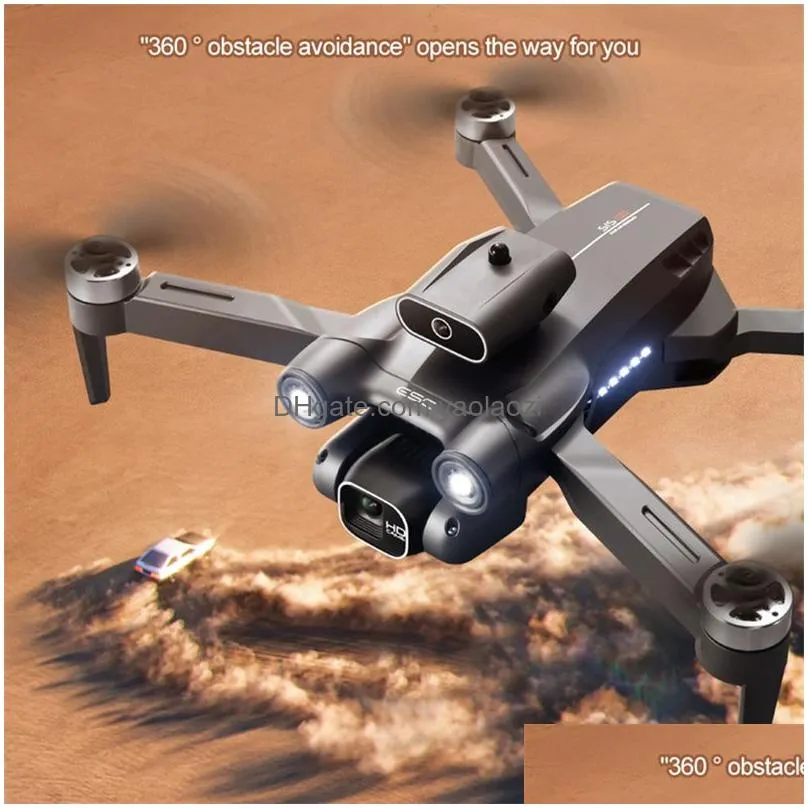 ls-s1s drone 6k/4k professional hd aerial p ography intelligent obstacle avoidance quadcopter brushless motor mini drone