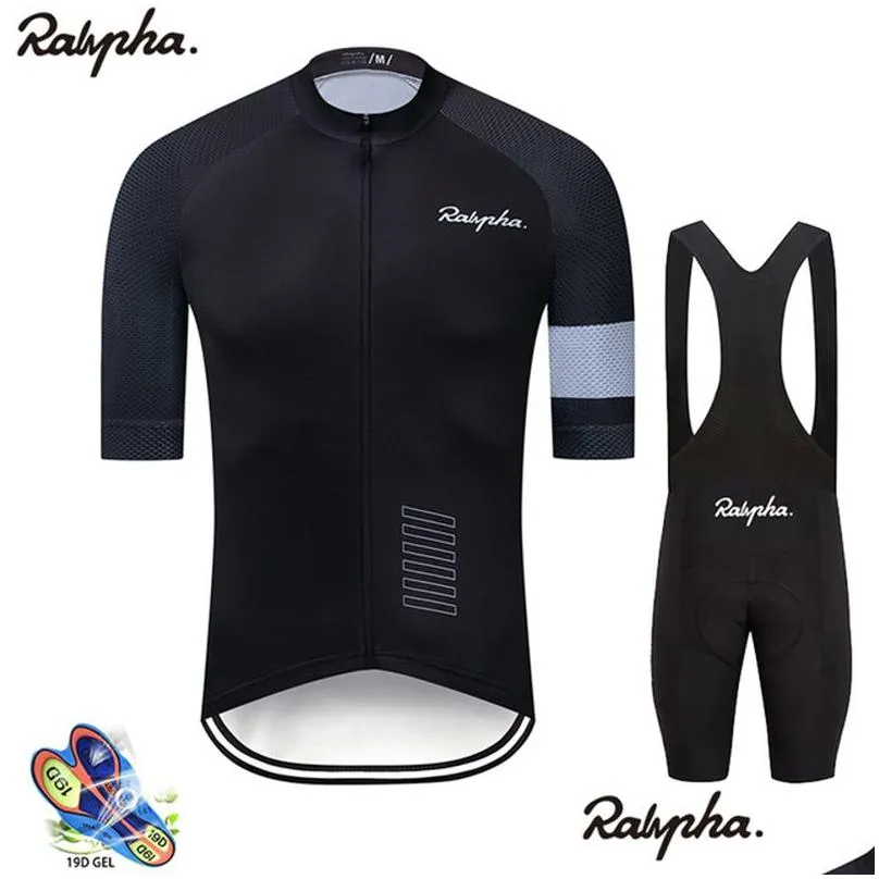 Cycling Jersey Sets Ralvpha 2023 Men s Raphaing Clothing Summer MTB Bike Suit Bicycle Clothes Ropa Ciclismo Hombre 230420