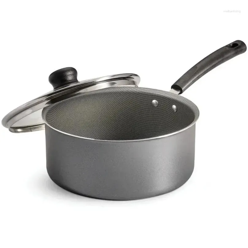 Pans 3-quart Nonstick Skillet (gray Steel-lidded Pan) Cooking Pot