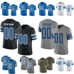 Football 89 Woman Youth Man Brock Wright Jersey 34 Alex Anzalone 44 Malcolm Rodriguez 31 Kerby Joseph 85 Tom Kennedy 84 Shane Zylstra