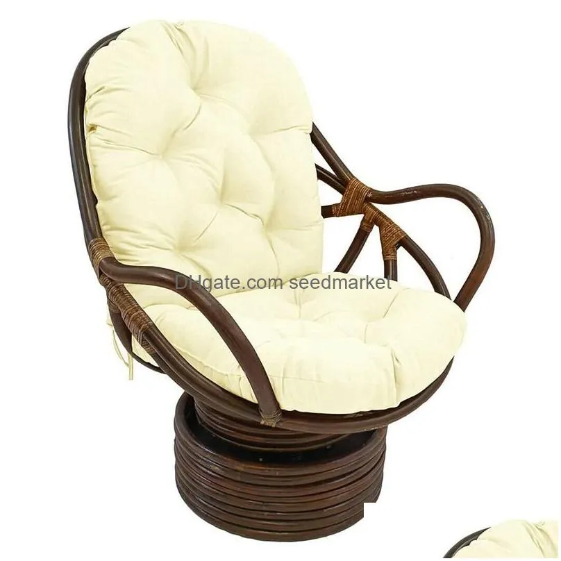 cushion decorative pillow swivel rocker cushion washable home furniture seat mat thicken pad chair modern outdoor decor floor310o