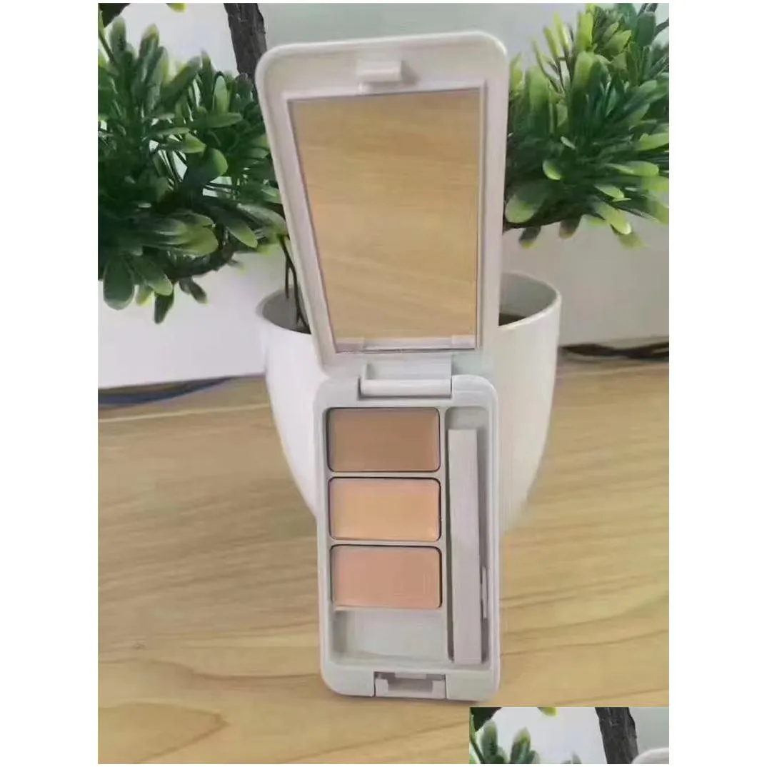 ipsa creative concealer palette 3 color makeup foundation contour cream 4.5g janpan brand