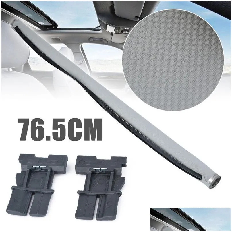 Universal Sun Visor Face Shield Roller skylight shutter sunroof car interior curtain Auto Shutter Sunroof Sunshade Curtain Cloth