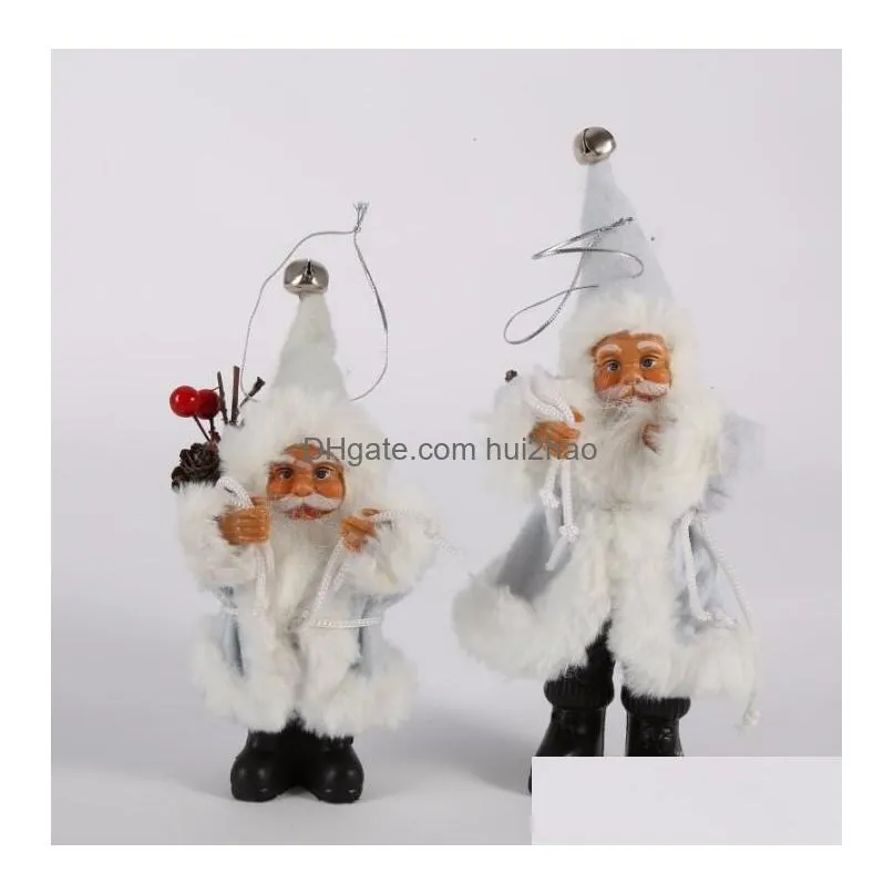 christmas santa claus doll toy home christmas decorations christmas tree decorations xmas happy year gift