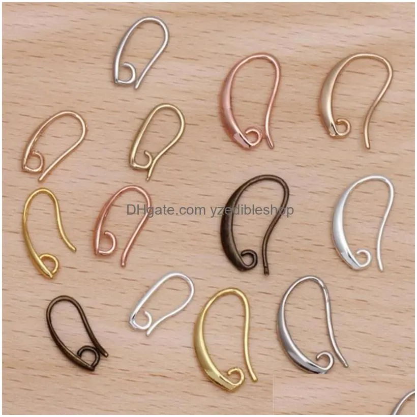 clasps hooks 100x diy making 925 sterling sier jewelry findings hook earring pinch bail ear wires for crystal stones beads thvxd 9273e