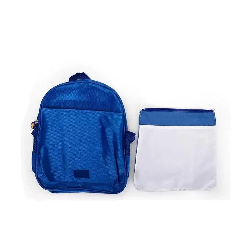 Other Office & School Supplies Wholesale Sublimation Blanks Schoolbag School Supplies Children Kids Backpacks Garten Polyester Diy Boo Dhnsu