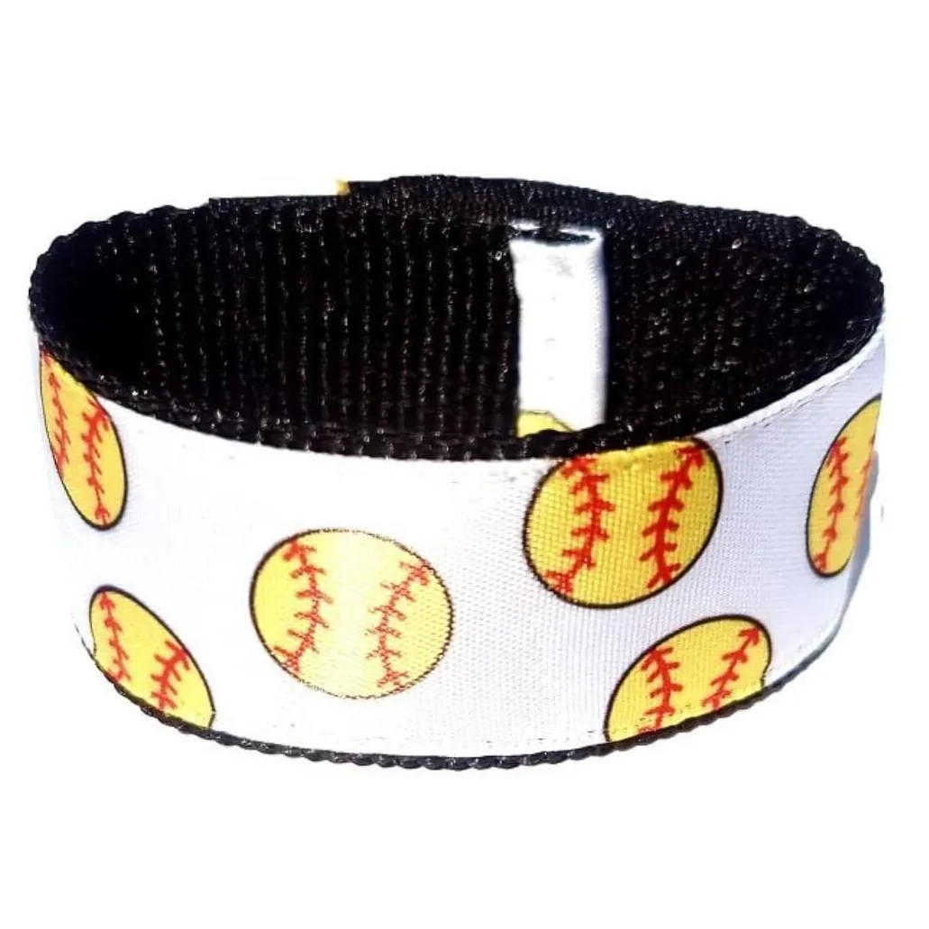 titanium sport accesssories 10 pcs softball sleeve bands holders softball sleeve ties yellow  sleeve straps for sports shirt fasteners sleeve
