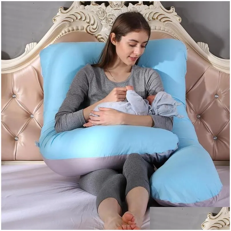 Pregnant Sleeping Support Pillow For Pregnant Women Body U Shaped Maternity Pillows Baby Nursing Pregnancy Bedding Mommy Care