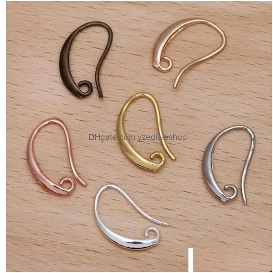 clasps hooks 100x diy making 925 sterling sier jewelry findings hook earring pinch bail ear wires for crystal stones beads thvxd 9273e