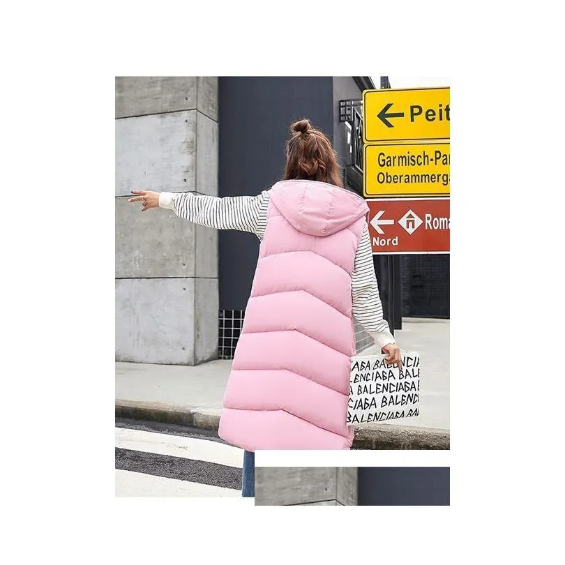 Women`S Vests Womens Vests Wholesale Summer Winter Selling Fashion Casual Warm Jacket Female Bisic Coats L195 220912 Drop Delivery App Dhcno