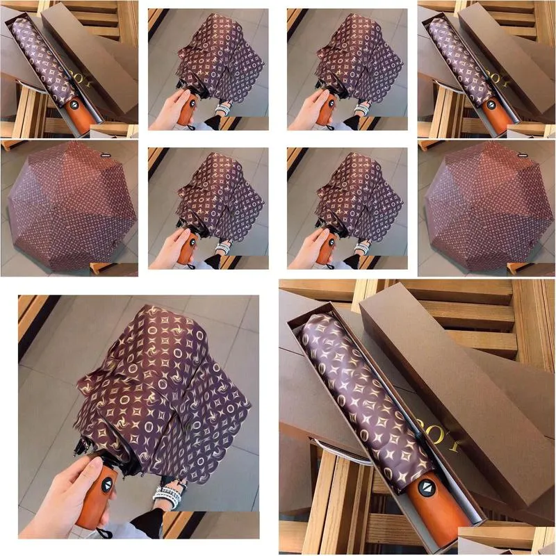 simple star umbrellas hipster automatic folding designer umbrellas top quality outdoor travel luxury multifunction sun umbrellas