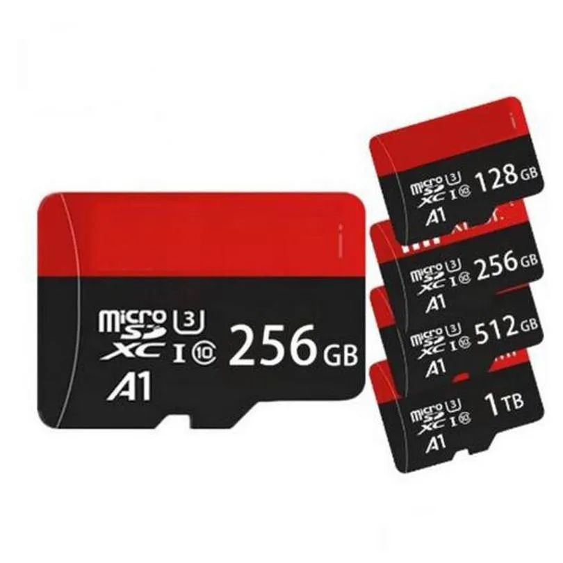 High Speed Memory Card 16GB 32GB 64GB 256GB 512GB Class 10 UHS-I USB3.0 Micro TF Card Mini Exteng SD Cards 128GB EVO Plus for Smart Mobile Phone Tablet Camera Recorder