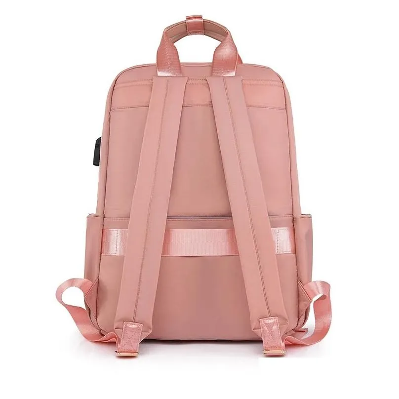Waterproof Laptop Backpack Anti Theft Protective Travel Bag Notebook 13 14 15.6 Inch Case For Macbook Air Pro USB  Women