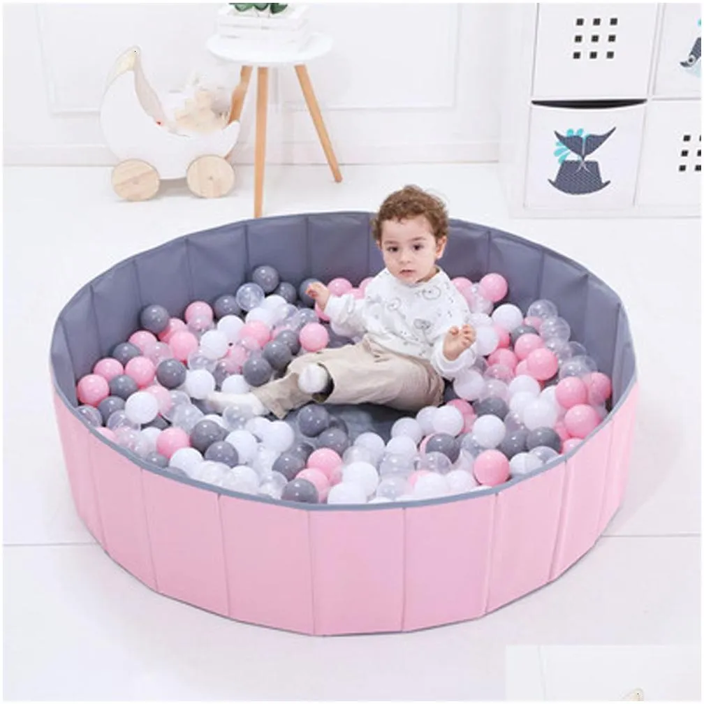 Balloon 100 PcsSet Eco-Friendly Balls For Dry Pool Colorful Ball Pit Soft Plastic Ocean Wave Ball Toys For Children Water Pool Toys