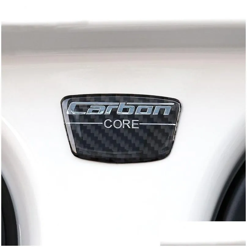 Carbon Fiber Emblem Car Stickers B Column Sticker For bmw e46 e39 e60 e90 f30 f34 f10 1 2 3 5 7 series x1 x3 x5 x6 Car-Styling