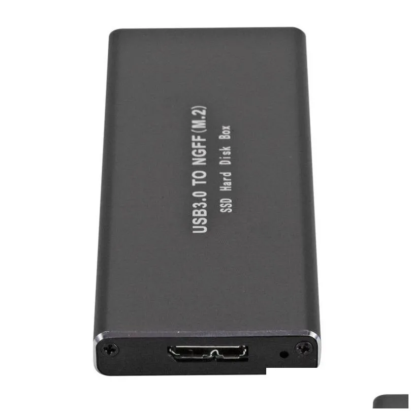 M2 Sata HDD Enclosures USB 3.0 TO NGFF(M.2) SSD Hard Disk Box Adapter External Enclosure Case