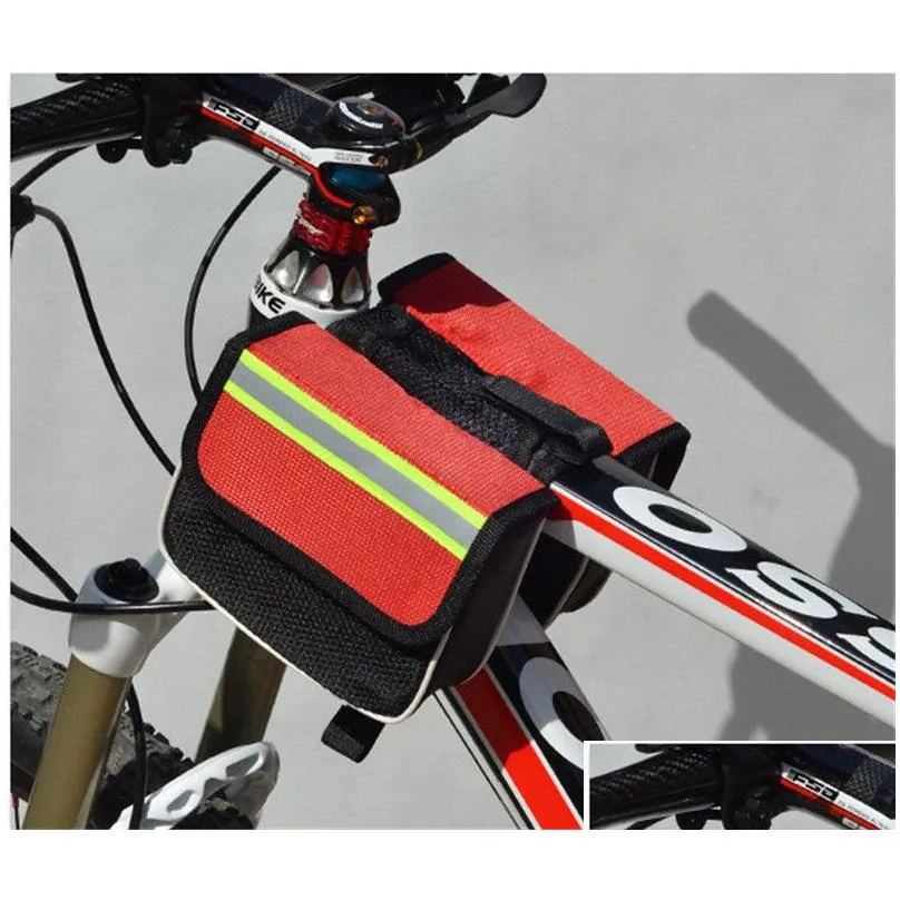 17inches Bicycle Saddle Bag Bike Bag Bicycle Cargo Rack Saddle Bag Shoulder Bag Laptop Pannier Rack Bicycle Bag Professional Cycling Accessories 3 in