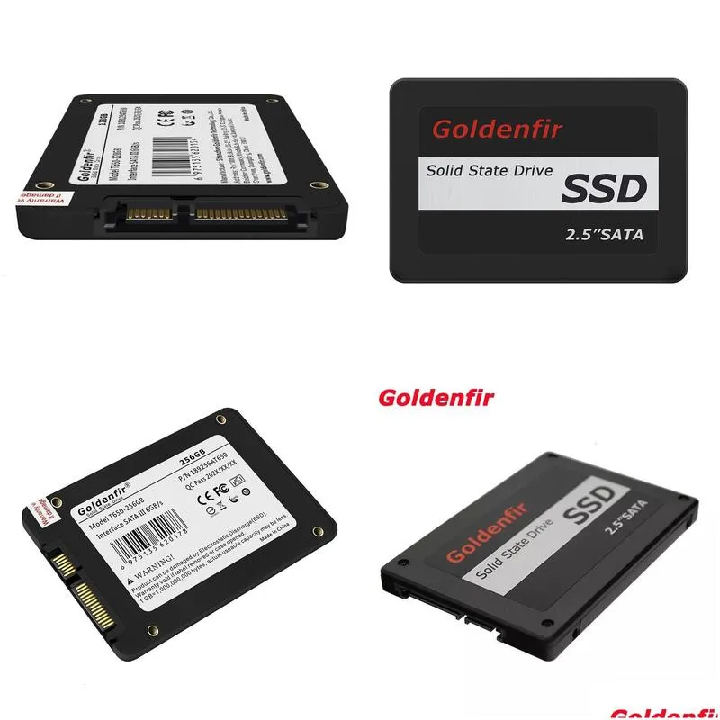Hard Drives lowest price SSD 128GB 256GB 512GB 2TB Goldenfir solid state disk hard disc drive for pc 230712