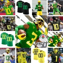 Oregon Ducks Football Jersey Justin Herbert Bo Nix Spencer Webb Noah Whittington Bucky Irving Troy Franklin Terrance Ferguson Justin Flowe N