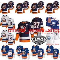 2021  Cup Final Anders Lee Jersey Mathew Barzal Brock Nelson Anthony Beauvillier Matt Martin Casey Cizikas