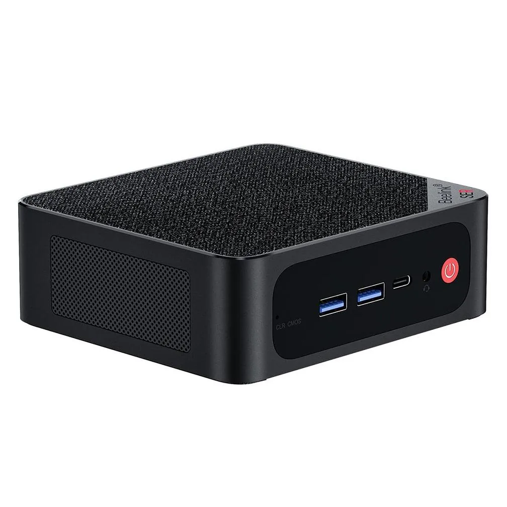 Beelink SER6 AMD Ryzen 5 6600H MINI PC Windows 11 Pro 16GB DDR5 4800MHZ 500GB NVME SSD Gaming Computer WiFi 6 BT5.2