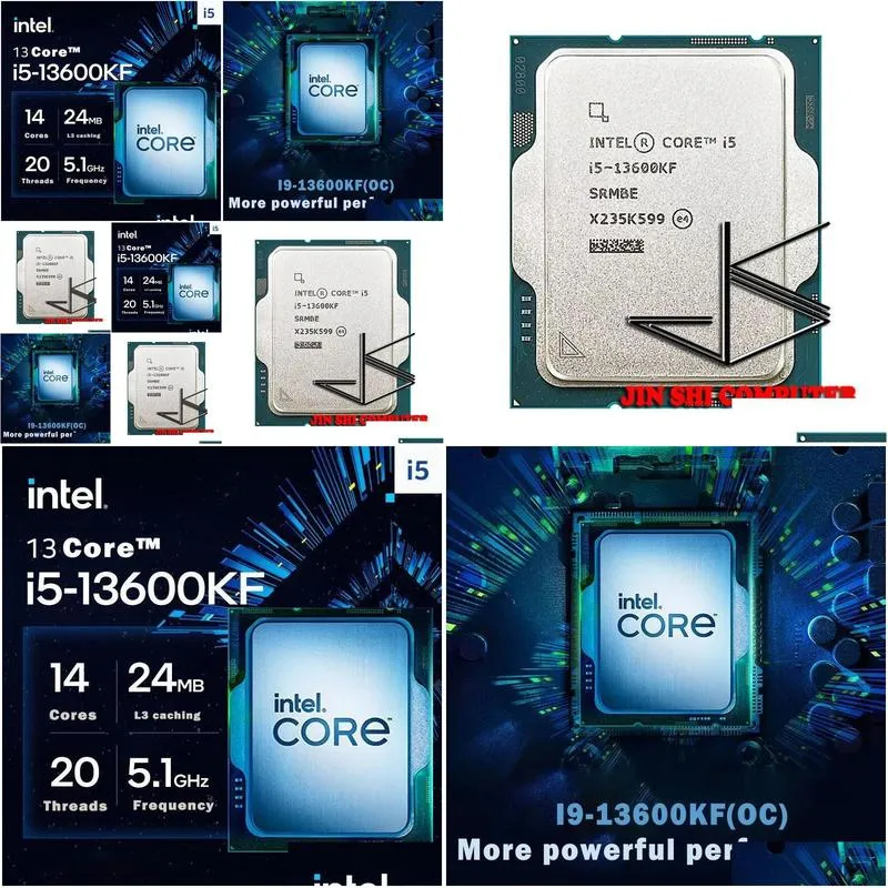 CPUs Intel Core i513600KF i5 13600KF 35 GHz 14Core 20Thread CPU Processor 10NM L324M 125W LGA 1700 Tray but without Cooler 231120