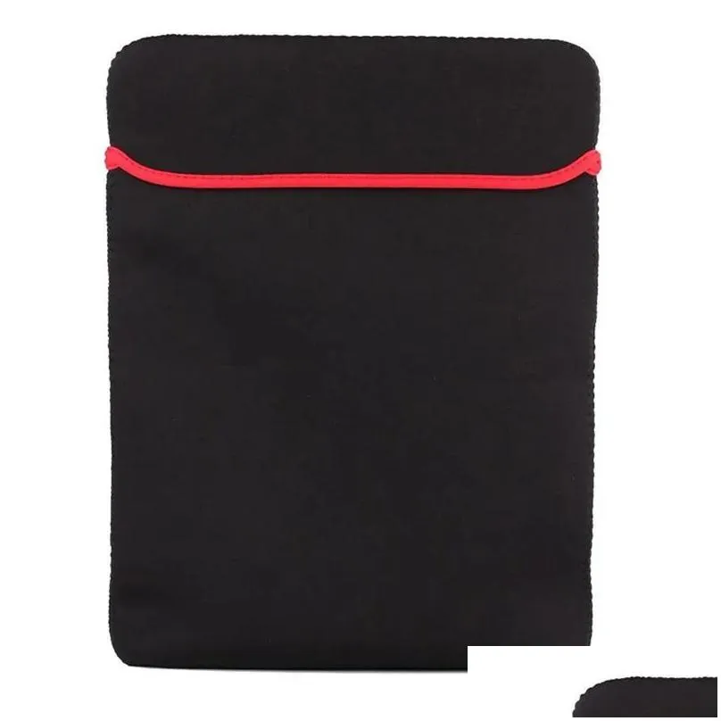 Business Travel Carry Case 6-17 inch Neoprene Soft Sleeve Case Laptop Pouch Protective Bag for 7