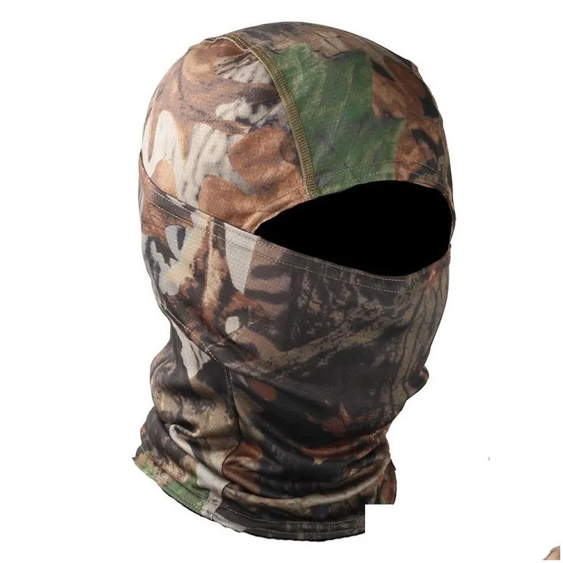 Outdoor Sports Gear Airsoft Paintball Shooting Equipment Full Face Protection Mask Tactical Airsoft Mask Typhon Camouflage Hood