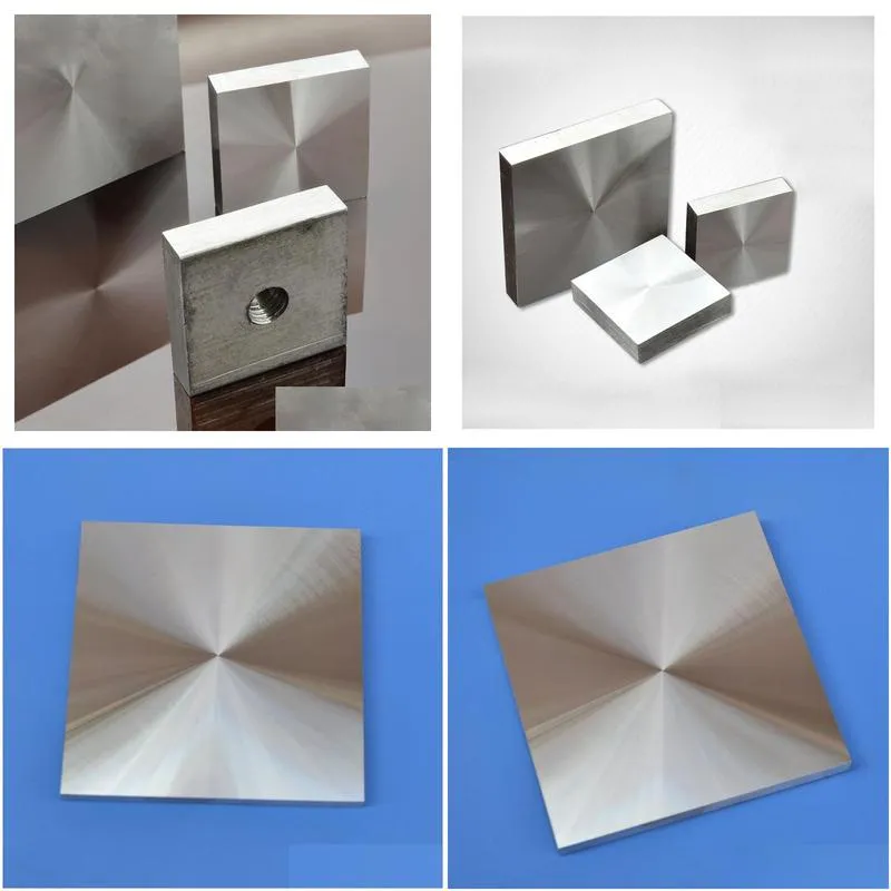 80-100mm Square furniture pad leg Coffee glass table bracket support rods special aluminum pie DIY hardware fitting