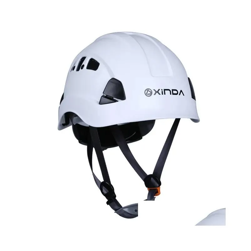 Ski Helmets Professional Mountaineer Rock Climbing Safety Helmet Work Rescue Caving Mountaineering Rappelling Gear Equipment 230921
