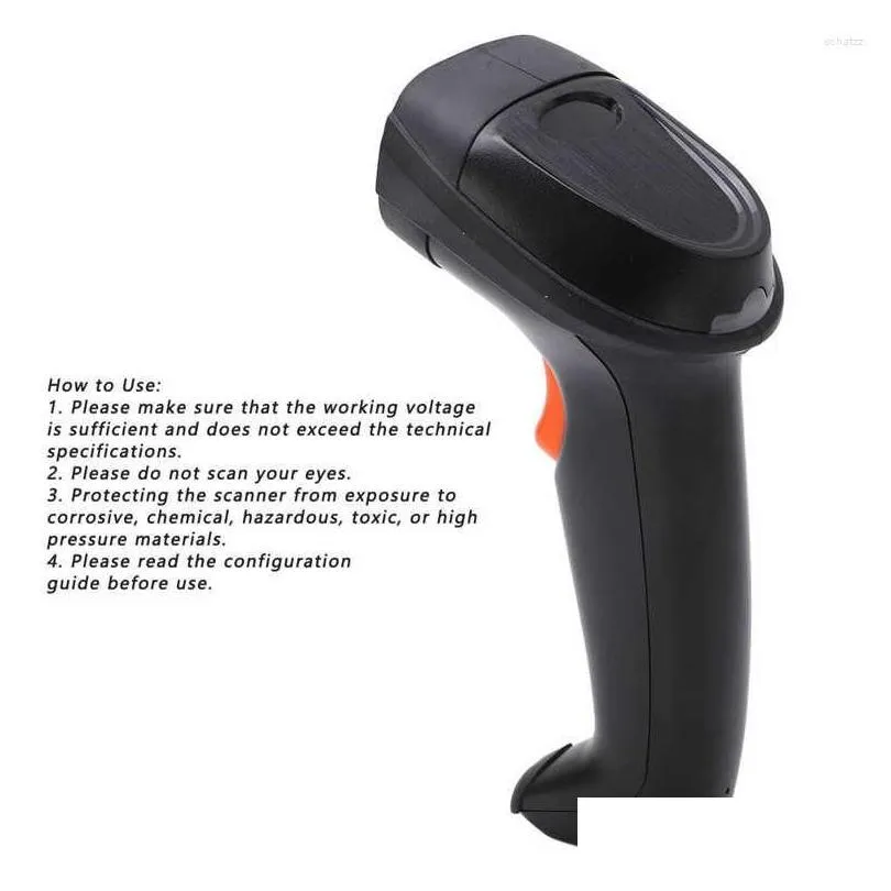 Handheld Barcode Scanner Wireless 1D Barcodes Reader For Retail