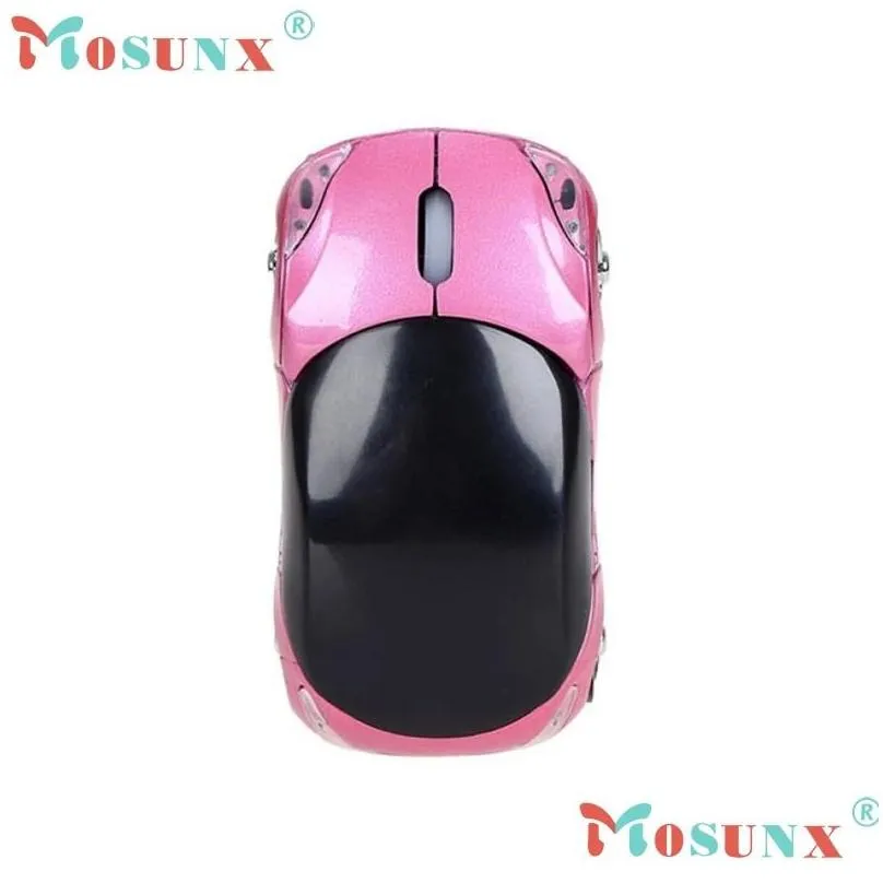 Mice Raton Mouse 2.4GHz 1200DPI Car Shape Wireless Optical Mouse USB Scroll Mouse Computer Professional PC Laptop 18Aug2 231101