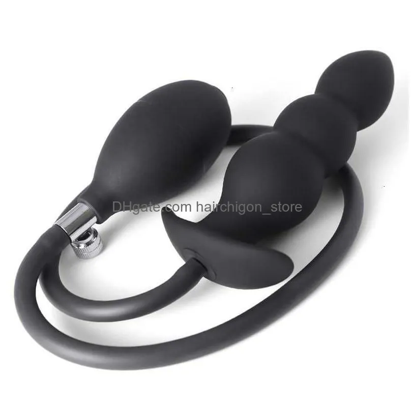  massager inflatable anal plug bdsm expander butt dilatator g spot stimulator prostate massager toys 18
