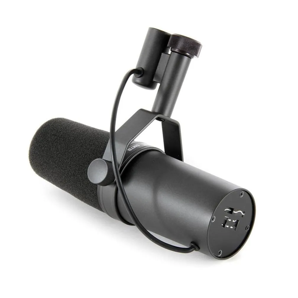 High Quality Cardioid Dynamic Microphone Sm7b 7B Studio Selectable Frequency Response Microphone for  Live Stage Recording