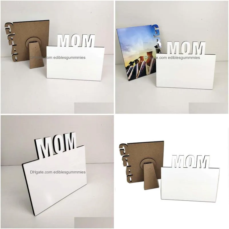 sublimation blank p o frame album ornaments diy heat transfer frames desktop decoration mothers day gift
