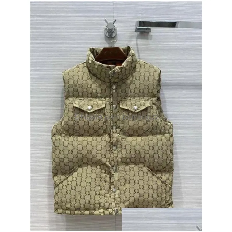 mens vests jacket me women down parkas letters coats outwear windbreaker couple designer jackets