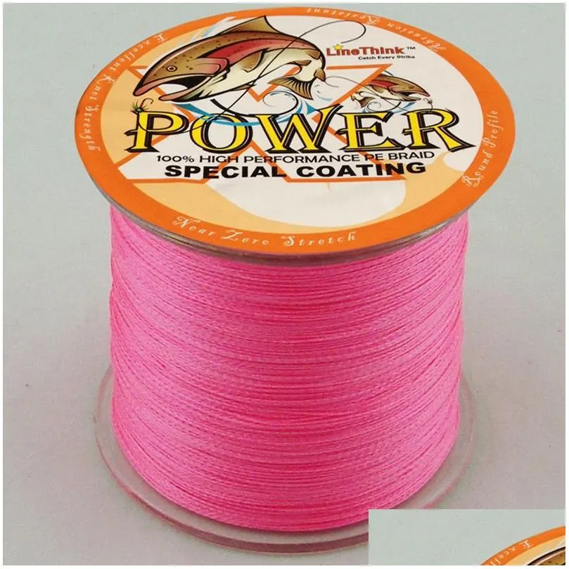 1000M SUPER Strong Japanese Braided Multifilament fishing line POWER Fishing Line 10 20 30 40 50 60 80 100LB 1000m braided fishing