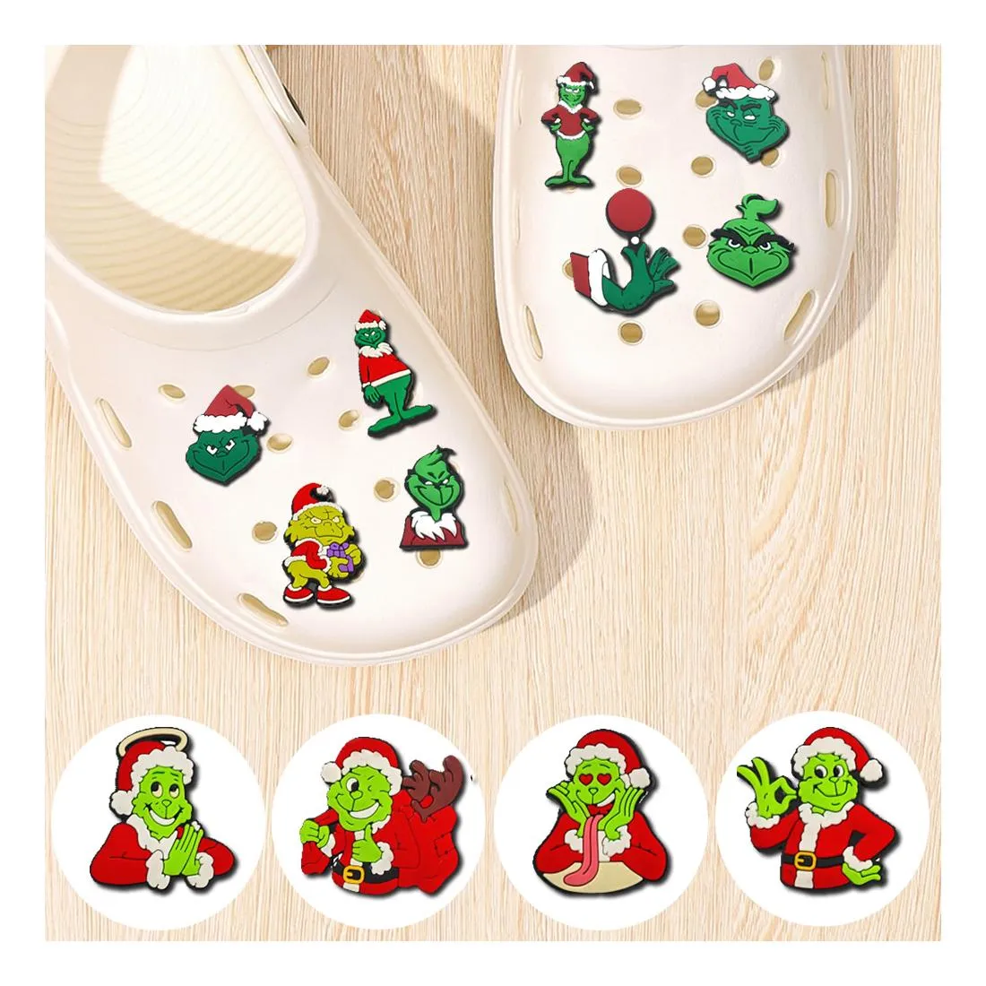 cartoon cute charms for clog sandals medical supplies kawaii pvc decoration jibz 