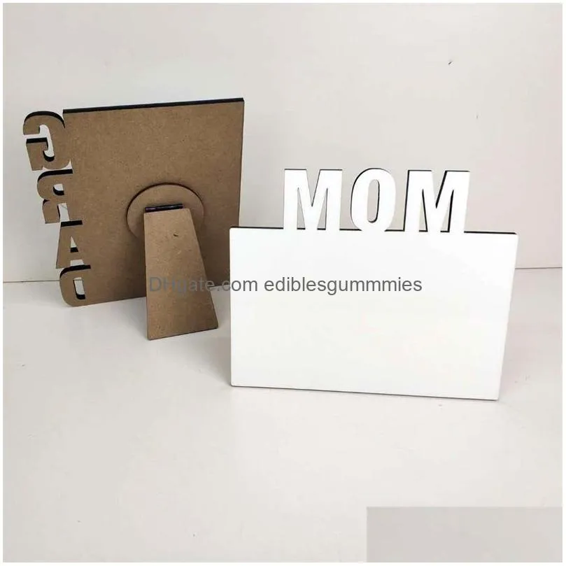 sublimation blank p o frame album ornaments diy heat transfer frames desktop decoration mothers day gift