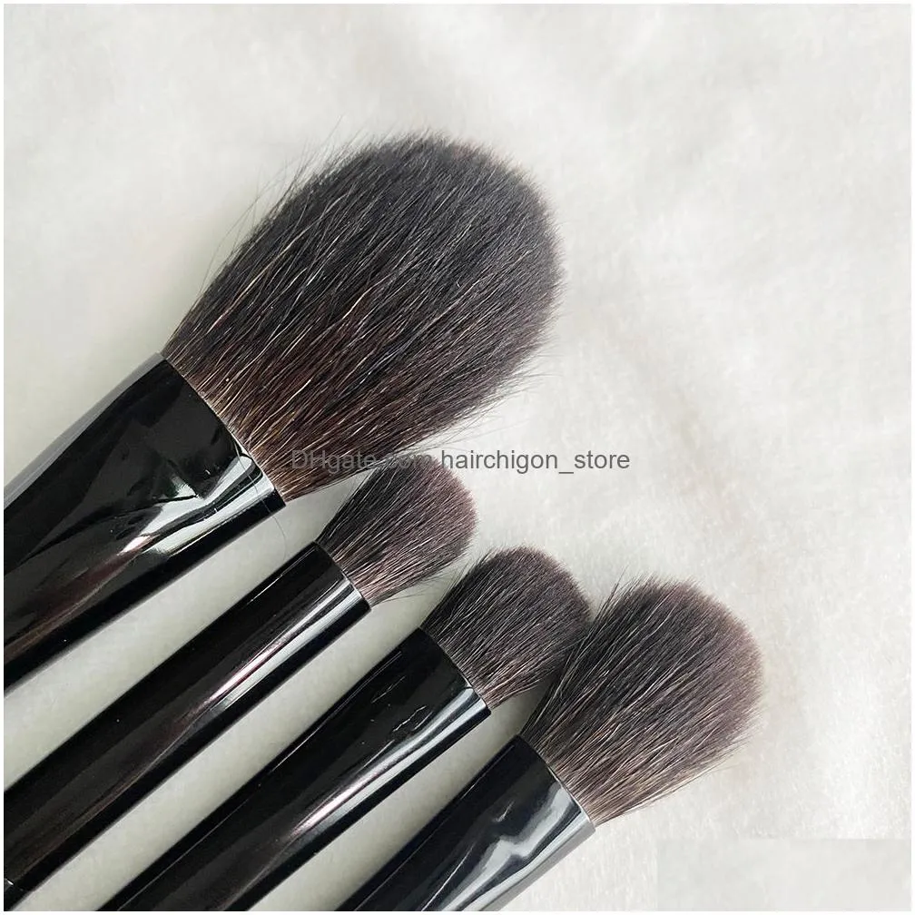 sq face cheek eye shadow makeup brushes l/m/f - 100% squirrel hair eyeshadow crease blending powder blush beauty cosmetic brush blender