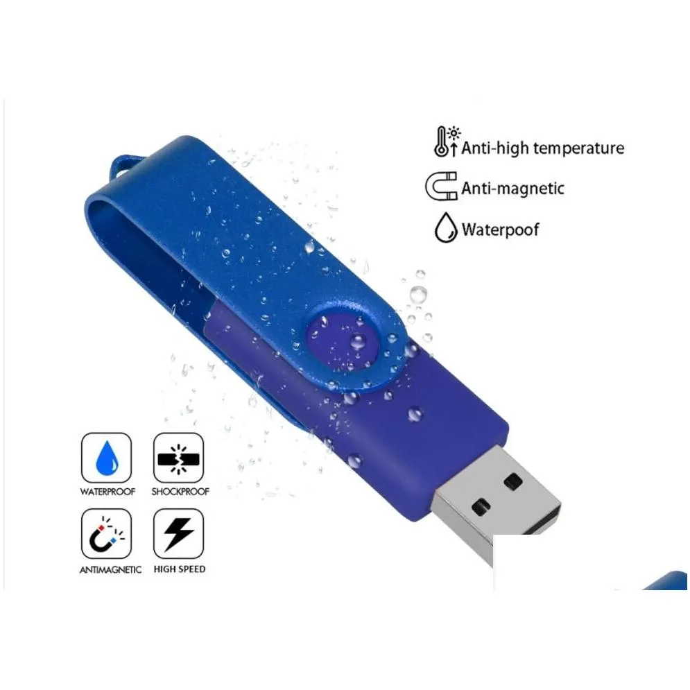 Free Custom 100PCS USB Flash Drives Pen 256MB 512MB 1GB 2GB 4GB 8GB 16GB Pendrive Memory Stick 32GB 64GB Gift