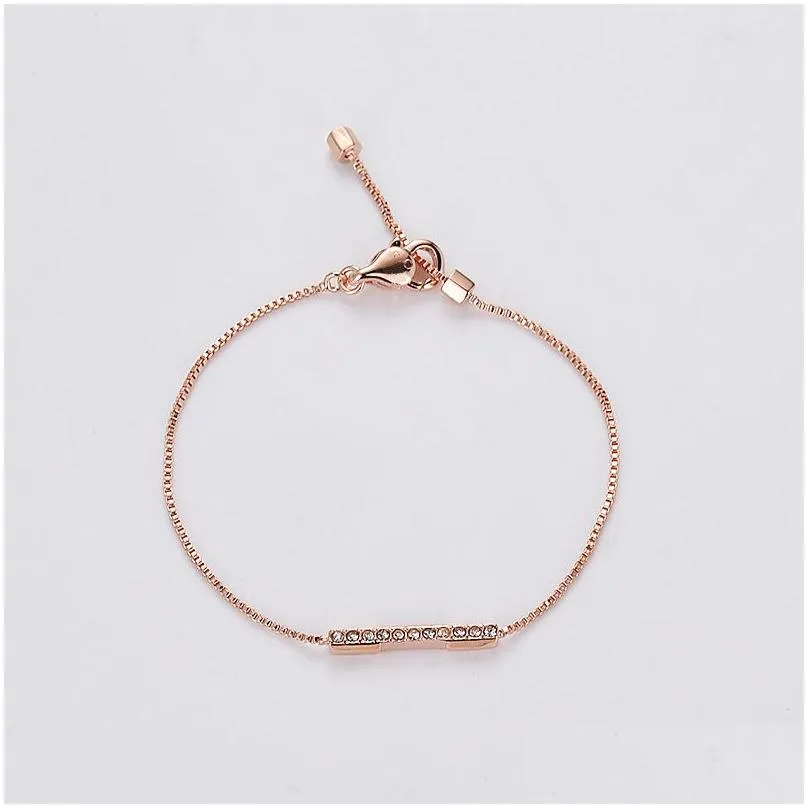 Designer Bracelet Chain Women Chains Bracelets Designer Chains Classic Stainless Steel Chain Bangles New Arrival Gold Rose Gold Silver Colors Fashion