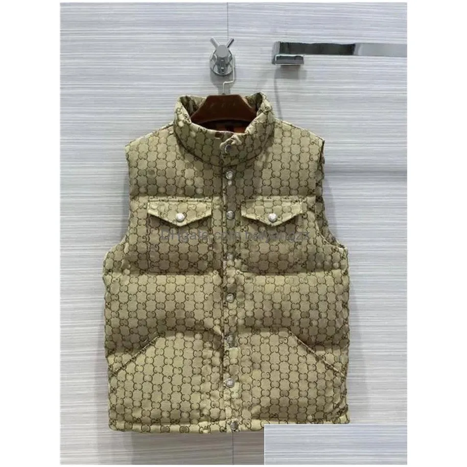 mens vests jacket me women down parkas letters coats outwear windbreaker couple designer jackets