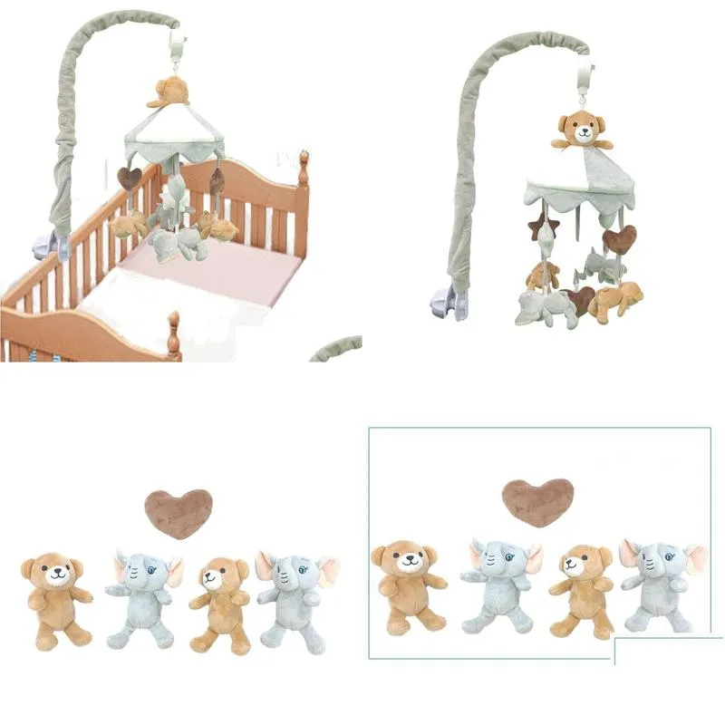 Crib bell soothing toy for 0-1 years old