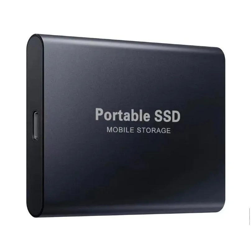 External Hard Drives 8TB High Quality Mobile Disk Type C USB 3.0 Portable SSD Shockproof Aluminum Solid State Notebook 500GB 1TB 2TB